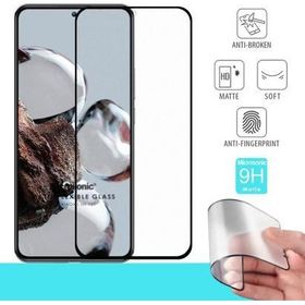 Microsonic Xiaomi Mi 12T Seramik Matte Flexible Siyah Ekran Koruyucu