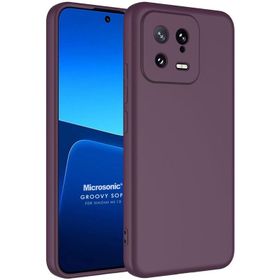 Microsonic Xiaomi Mi 13 Groovy Soft Cep Telefonu Kılıfı
