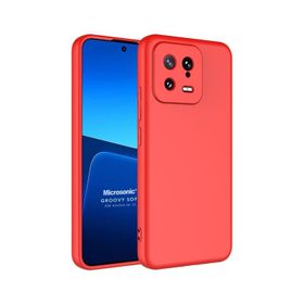 Microsonic Xiaomi Mi 13 Groovy Soft Cep Telefonu Kılıfı