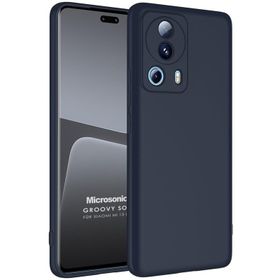 Microsonic Xiaomi Mi 13 Lite Groovy Soft Koyu Yeşil Cep Telefonu Kılıfı