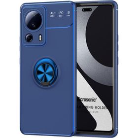 Microsonic Xiaomi Mi 13 Lite Kickstand Ring Holder Lacivert Kılıf