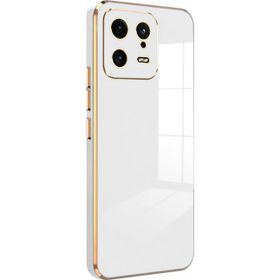 Microsonic Xiaomi Mi 13 Olive Plated Beyaz Kılıf