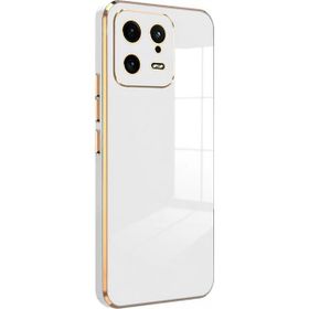 Microsonic Xiaomi Mi 13 Olive Plated Beyaz Kılıf