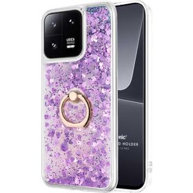 Microsonic Xiaomi Mi 13 Pro Glitter Liquid Holder Mor Kılıf