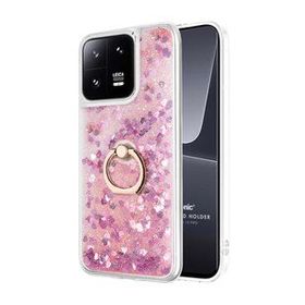 Microsonic Xiaomi Mi 13 Pro Glitter Liquid Holder Pembe Kılıf
