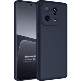 Microsonic Xiaomi Mi 13 Pro Groovy Soft Lacivert Kılıf