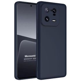 Microsonic Xiaomi Mi 13 Pro Groovy Soft Lacivert Kılıf