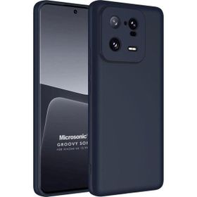 Microsonic Xiaomi Mi 13 Pro Groovy Soft Lacivert Kılıf