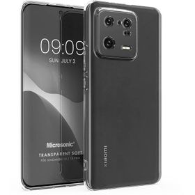 Microsonic Xiaomi Mi 13 Pro Transparent Soft Cep Telefonu Kılıfı