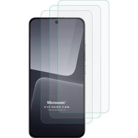 Microsonic Xiaomi Mi 13 Screen Protector Nano Glass 3 Adet Cam Ekran Koruyucu