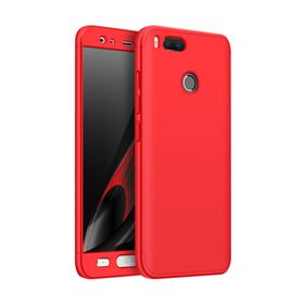 Microsonic Xiaomi Mi 5x Double Dip 360 Protective Kırmızı Kılıf