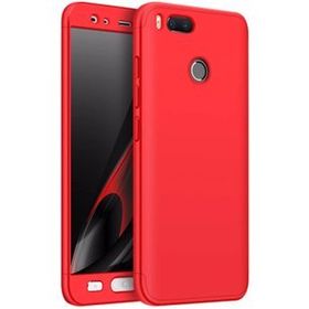 Microsonic Xiaomi Mi 5x Double Dip 360 Protective Kırmızı Kılıf