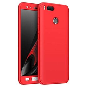 Microsonic Xiaomi Mi 5x Double Dip 360 Protective Kırmızı Kılıf