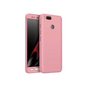 Microsonic Xiaomi Mi 5x Double Dip 360 Protective Rose Gold Kılıf