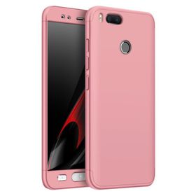 Microsonic Xiaomi Mi 5x Double Dip 360 Protective Rose Gold Kılıf