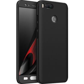 Microsonic Xiaomi Mi 5x Double Dip 360 Protective Siyah Kılıf