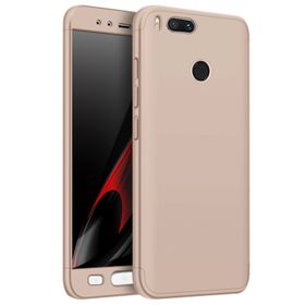 Microsonic Xiaomi Mi 5X Komple Full Gövde Koruma Gold Kılıf