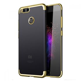 Microsonic Xiaomi Mi 5X Skyfall Transparent Clear Gold Kılıf
