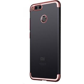 Microsonic Xiaomi Mi 5X Skyfall Transparent Clear Rose Gold Kılıf