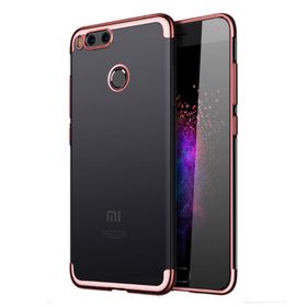 Microsonic Xiaomi Mi 5X Skyfall Transparent Clear Rose Gold Kılıf