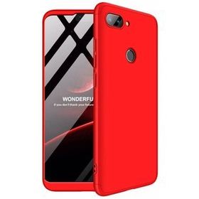 Microsonic Xiaomi Mi 8 Double Dip 360 Protective Kırmızı Kılıf