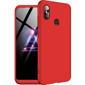 Microsonic Xiaomi Mi 8 Double Dip 360 Protective Kırmızı Kılıf