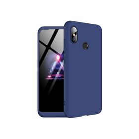 Microsonic Xiaomi Mi 8 Double Dip 360 Protective Lacivert Kılıf