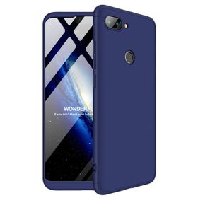 Microsonic Xiaomi Mi 8 Double Dip 360 Protective Lacivert Kılıf
