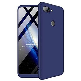 Microsonic Xiaomi Mi 8 Double Dip 360 Protective Lacivert Kılıf
