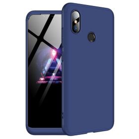 Microsonic Xiaomi Mi 8 Double Dip 360 Protective Lacivert Kılıf