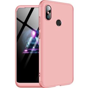 Microsonic Xiaomi Mi 8 Double Dip 360 Protective Rose Gold Kılıf