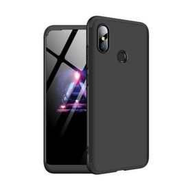 Microsonic Xiaomi Mi 8 Double Dip 360 Protective Siyah Kılıf