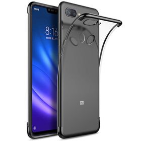 Microsonic Xiaomi Mi 8 Lite Skyfall Transparent Clear Siyah Kılıf