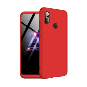 Microsonic Xiaomi Mi 8 Se Double Dip 360 Protective Kırmızı Kılıf