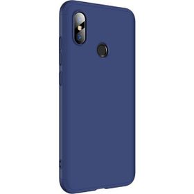 Microsonic Xiaomi Mi 8 Se Double Dip 360 Protective Lacivert Kılıf