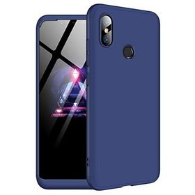 Microsonic Xiaomi Mi 8 Se Double Dip 360 Protective Lacivert Kılıf