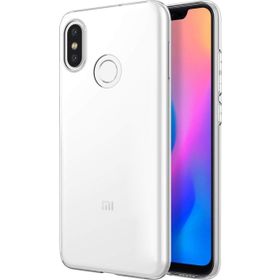 Microsonic Xiaomi Mi 8 Transparent Soft Beyaz Kılıf