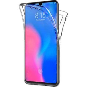 Microsonic Xiaomi Mi 9 6 Tarafı Tam Full Koruma 360 Clear Soft Şeffaf Kılıf