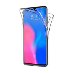 Microsonic Xiaomi Mi 9 6 Tarafı Tam Full Koruma 360 Clear Soft Şeffaf Kılıf