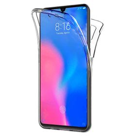 Microsonic Xiaomi Mi 9 6 Tarafı Tam Full Koruma 360 Clear Soft Şeffaf Kılıf