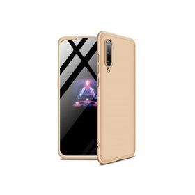Microsonic Xiaomi Mi 9 Double Dip 360 Protective Gold Kılıf