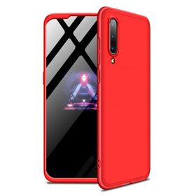 Microsonic Xiaomi Mi 9 Double Dip 360 Protective Kırmızı Kılıf