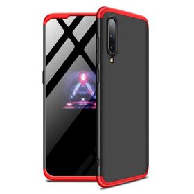 Microsonic Xiaomi Mi 9 Double Dip 360 Protective Kırmızı Kılıf