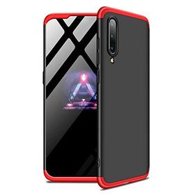 Microsonic Xiaomi Mi 9 Double Dip 360 Protective Kırmızı Kılıf