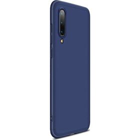 Microsonic Xiaomi Mi 9 Double Dip 360 Protective Lacivert Kılıf