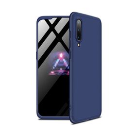 Microsonic Xiaomi Mi 9 Double Dip 360 Protective Lacivert Kılıf