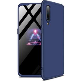 Microsonic Xiaomi Mi 9 Double Dip 360 Protective Lacivert Kılıf