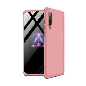 Microsonic Xiaomi Mi 9 Double Dip 360 Protective Rose Gold Kılıf