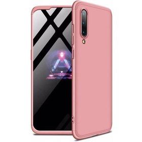 Microsonic Xiaomi Mi 9 Double Dip 360 Protective Rose Gold Kılıf