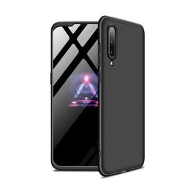 Microsonic Xiaomi Mi 9 Double Dip 360 Protective Siyah Kılıf